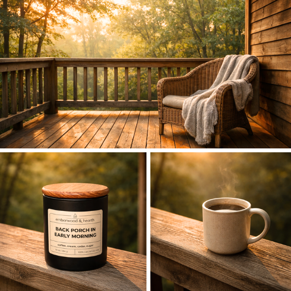Back Porch in Early Morning