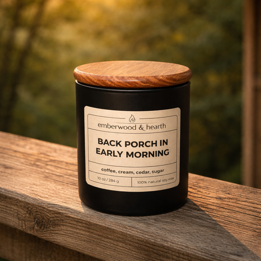 Back Porch in Early Morning