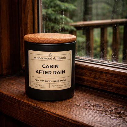 Cabin after Rain