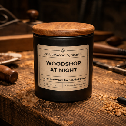 Woodshop at Night