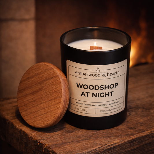 Woodshop at Night