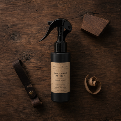 Woodshop at Night Room Spray